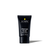 Lumin men’s charcoal scrub deep detox facial cleanser tube 1.01 fl oz black skincare product
